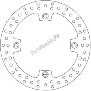 FERODO 09802420 disco fmd0242r - Lato superiore