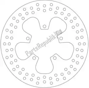 FERODO 09802470 disk fmd0247r - Upper side