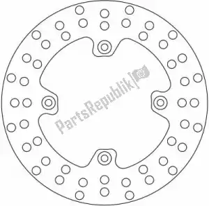 FERODO 09802510 disco fmd0251r - Lato superiore