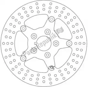 FERODO 09802672 disco fmd0267rf - Lato superiore