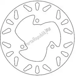 Here you can order the disk fmd0327r from Ferodo, with part number 09803270: