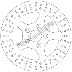 Here you can order the disk fmd0432r from Ferodo, with part number 09804320: