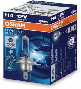 OSRAM 1621205 lampadina 12v 60/55w h4 blu freddo intenso - Lato sinistro