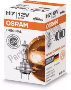 OSRAM 162128 lamp 12v 55w h7 standard - Linkerkant