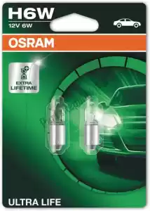 OSRAM 162013 bulb 12v 6w h6w ultra life - Upper side