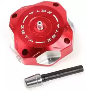 ZETA ZE870303 tapón de gasolina, rojo - Lado inferior