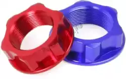 Here you can order the steering stem nut & bolt, red from Zeta, with part number ZE582153: