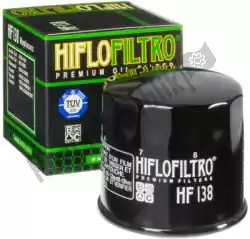 Here you can order the oil filter from Mahle, with part number HF138: