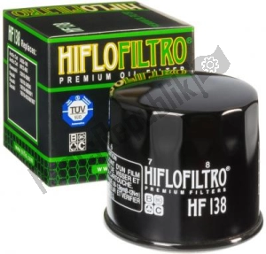 Mahle HF138 filtro de aceite - Lado superior
