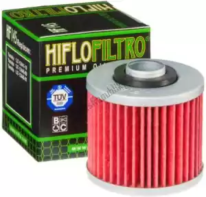 Mahle 4400145 hiflo olie filter hf145 - Bottom side
