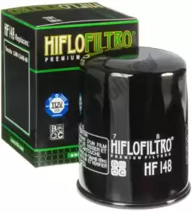 Mahle 4400148 hiflo oil filter hf148 - Bottom side