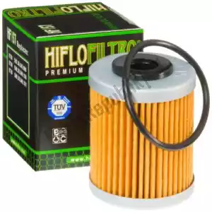 Mahle 4400157 hiflo oil filter hf157 - Bottom side