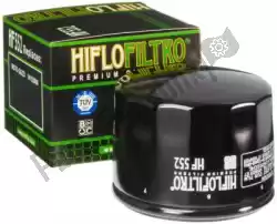 Here you can order the oil filter from Mahle, with part number HF552: