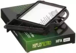 HiFlo HFA4203 filtro de ar - Lado inferior