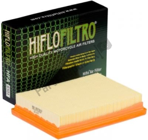 HiFlo HFA6101 air filter - Upper side