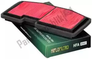 HiFlo HFA6502 filtro de ar - Lado inferior