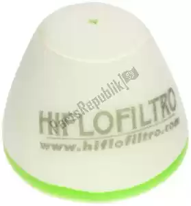 HiFlo HFF4017 filtro de ar de espuma - Lado inferior