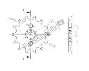 SUPERSPROX SU124916 ktw dianteiro 16t, 420 - Lado inferior