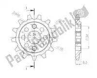 SU127015, Supersprox, Ktw front 15t, 520    , New