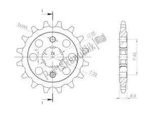 SUPERSPROX SU127616 ktw front 16t - Onderkant