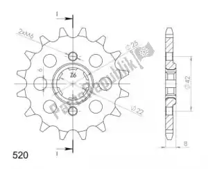 SUPERSPROX SU128113 ktw anteriore 13t, 520 - Il fondo