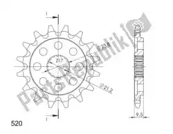 Aquí puede pedir ktw delantero 14t, 520 de Supersprox , con el número de pieza SU128414: