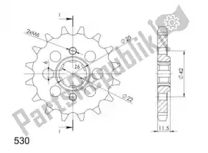 SUPERSPROX SU128916 ktw przód 16t, 530 - Dół