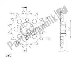 Here you can order the ktw front 15t from Supersprox, with part number SU129115: