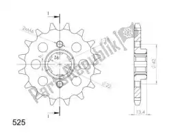 Qui puoi ordinare kt anteriore 16t da Supersprox , con numero parte SU129116: