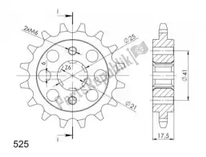 SUPERSPROX SU129414 ktw front 14t - Bottom side