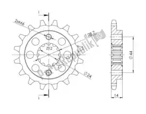 SUPERSPROX SU131416 ktw anteriore 16t, 525 - Il fondo