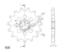 Here you can order the ktw front 15t from Supersprox, with part number SU133115:
