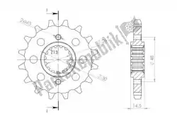 Qui puoi ordinare ktw anteriore 18t, 530 da Supersprox , con numero parte SU133918: