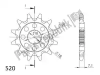 SU142713, Supersprox, Ktw front 13t, 520    , New