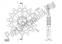 Here you can order the ktw front 14t, 520 from Supersprox, with part number SU143214: