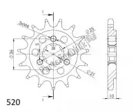 SU143814, Supersprox, Ktw anteriore 14t, 520    , Nuovo