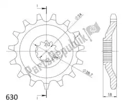 Here you can order the ktw front 15t from Supersprox, with part number SU152315: