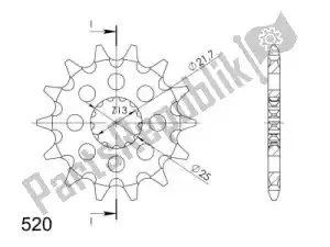 SUPERSPROX SU156515 ktw front 15t, 520 - Onderkant