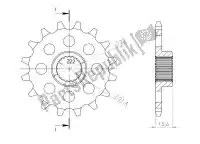 SU157714, Supersprox, Ktw dianteiro 14t, 520    , Novo