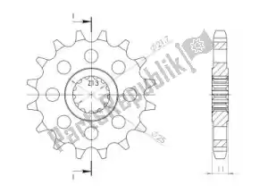 SUPERSPROX SU158015 ktw front 15t, 530 - Bottom side