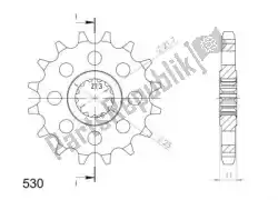 Here you can order the ktw front 17t, 530 from Supersprox, with part number SU158017: