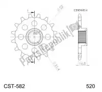 SU158216, Supersprox, Ktw front 16t, 520    , New