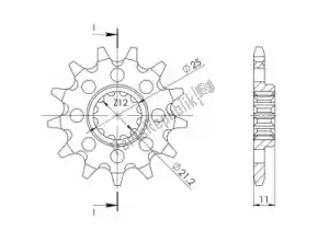 SUPERSPROX SU182413 ktw avant 13t, 520 - La partie au fond