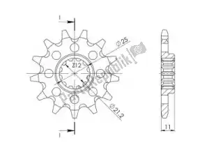 SUPERSPROX SU182415 ktw front 15t, 520 - Onderkant