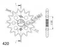 SU1125614, Supersprox, Ktw dianteiro 14t, 420    , Novo