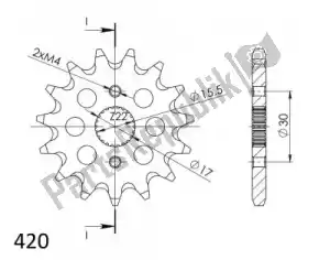 SUPERSPROX SU1125615 ktw przód 15t, 420 - Dół