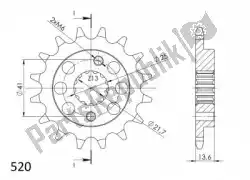 Qui puoi ordinare ktw anteriore 15t, 520 da Supersprox , con numero parte SU1130715: