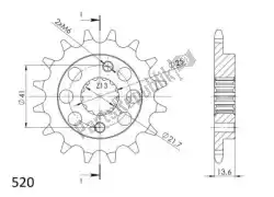 Here you can order the ktw front 16t, 520 from Supersprox, with part number SU1130716: