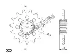 ktw front 15t, 525 van Supersprox, met onderdeel nummer SU1137015, bestel je hier online: