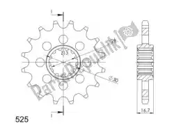 ktw front 16t, 525 van Supersprox, met onderdeel nummer SU1137016, bestel je hier online: